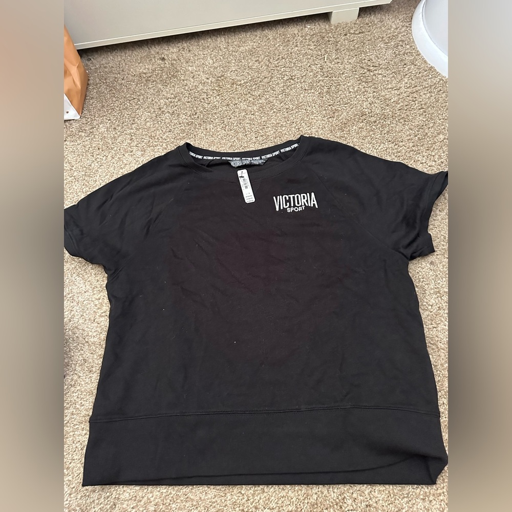 Victoria’s Secret Black top shirt women’s large NWT